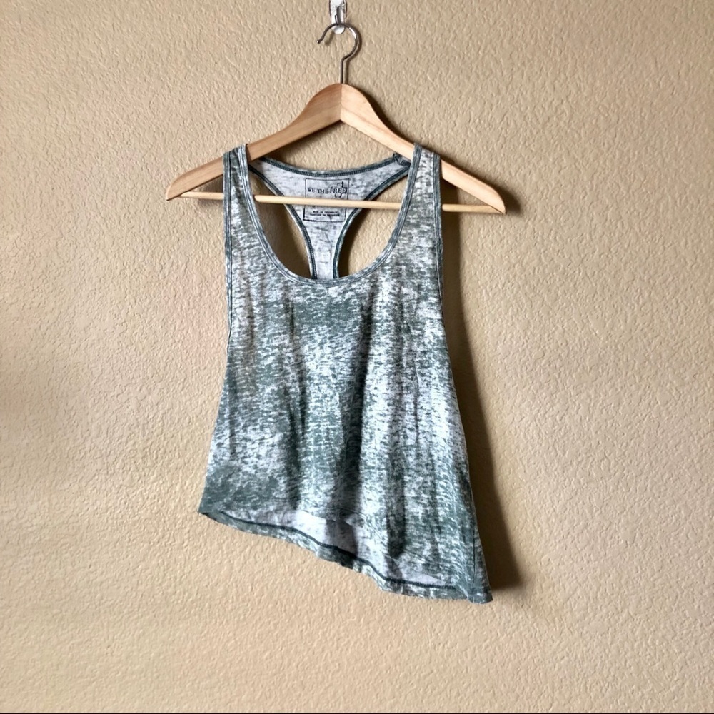 Free people we the free asymmetrical tank top